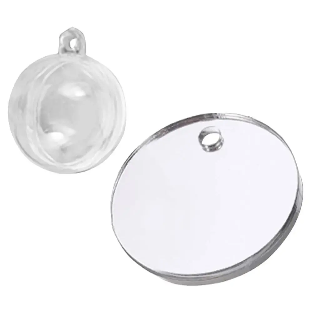 Water Plant Landscape Betta Training Mirror Acrylic Fish Tank Ornament Fish Exercise Mirror 4/5/6CM Double-sided