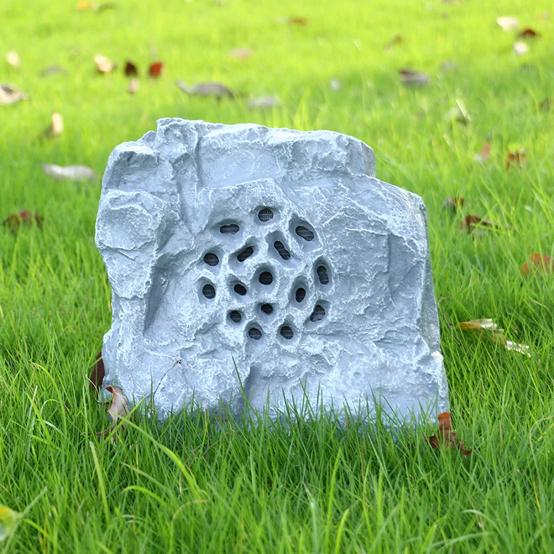 Outdoor Resin Lawn Speakers Imitation Stone Villas Gardens And Other Outdoor Rockery Small Yellowstone Speakers