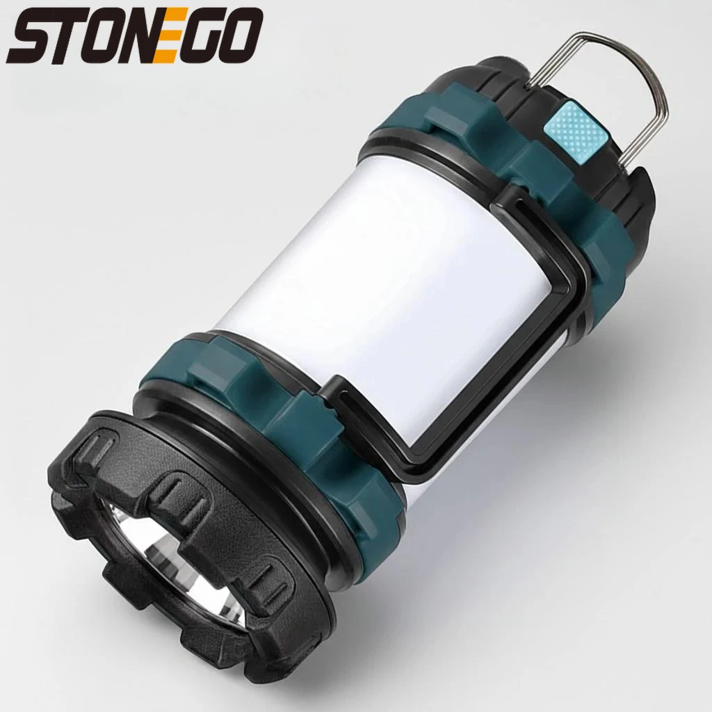 

Portable Rechargeable LED Camping Lantern Outdoor Emergency Light USB Power Bank Flashlight