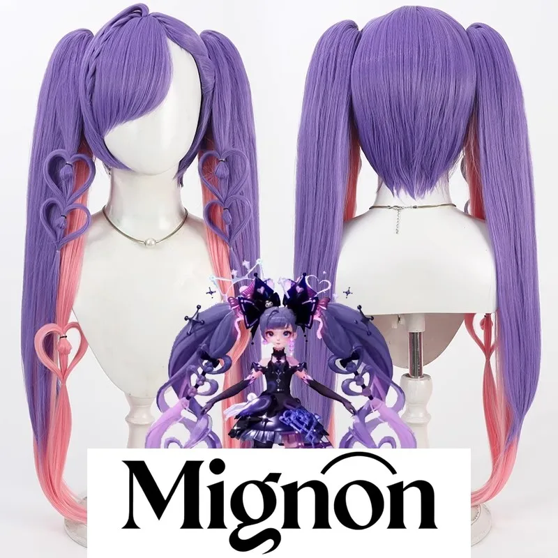 

Честь королей Анжела Куроми сердце кожа косплей парик съемный хвост подарок на Хэллоуин