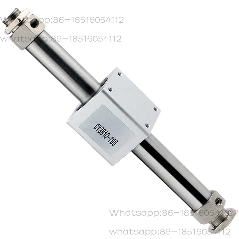 CY3B20 Magnetical Coupling Rodless Cylinder High Pressure Aluminum Alloy Long Stroke Rodless Air Cylinder CY3B20TF-200 CY3B