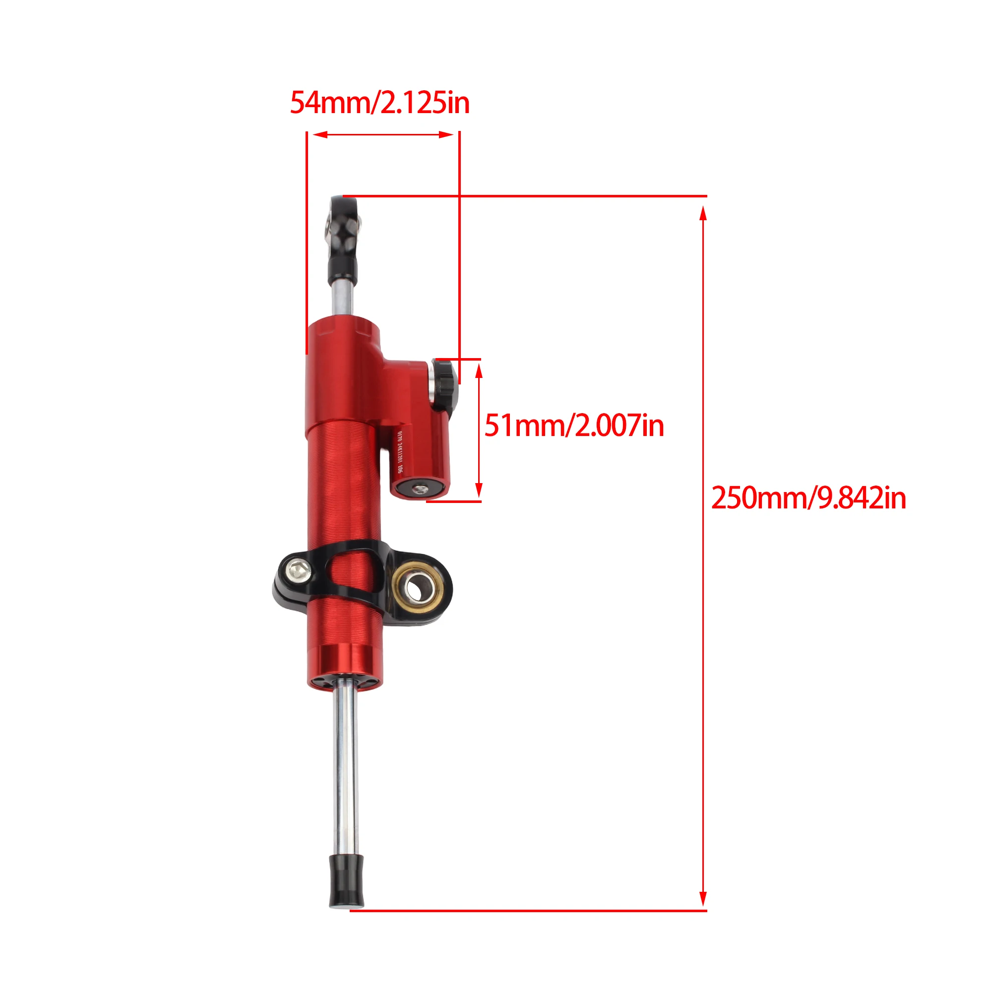 Motorcycle CNC Directional Steering Damper Adjustable Stabilizer For Honda YAMAHA Kawasaki Suzuki Universal Refit Accessories