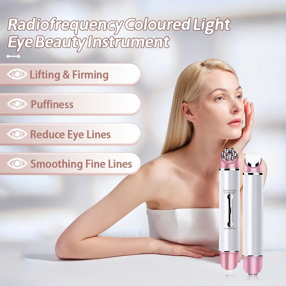 Intelligent oogtherapieapparaat - Warm kompres- en vibratiemassage voor donkere kringen en wallen