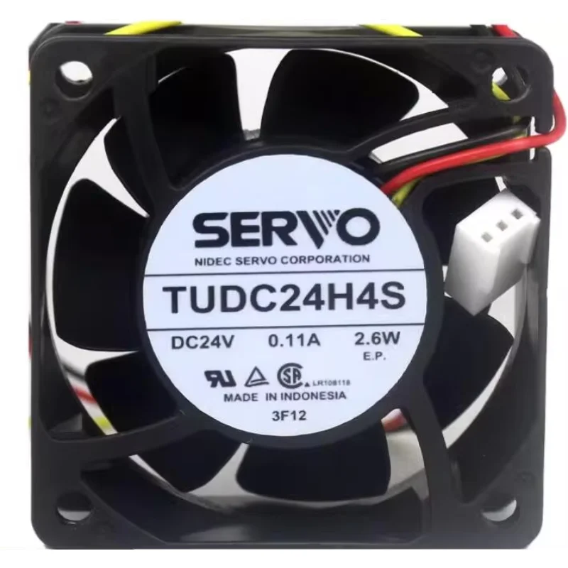 

SERVO TUDC24B4S DC 24 В 0,11 А 60x60x25 мм 3-проводной охлаждающий вентилятор для сервера