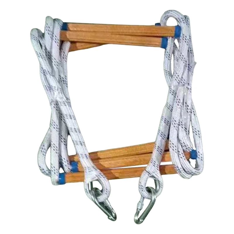 Y17A Rope Ladder, Emergency Fire Escape Ladder, Flame Retardant Safety Rope Ladder, Fast Deployment,Ladder Escape Ladder,3M