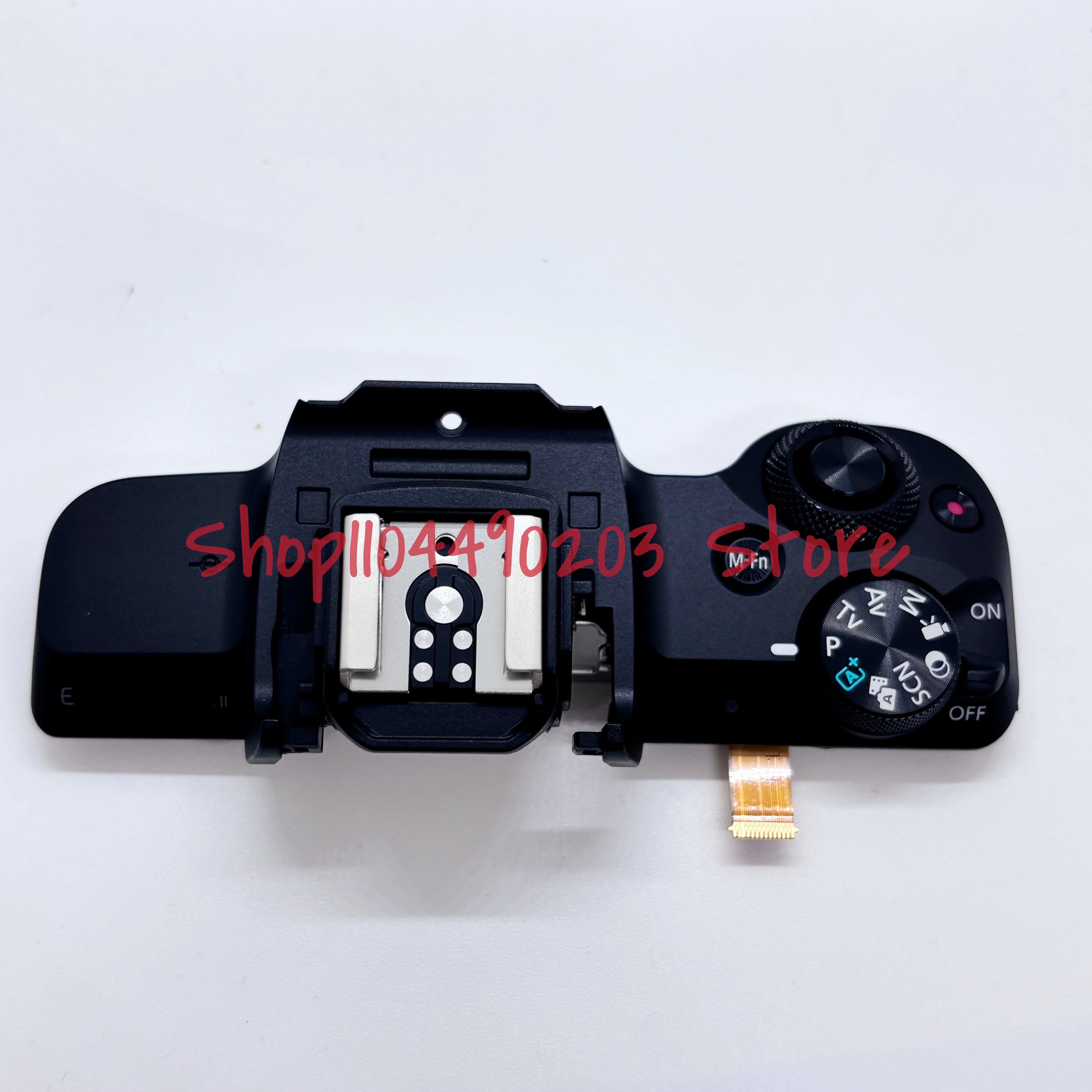 Canon Camera Eos M50 Mark Ii - Coque supérieure noire avec cadran de