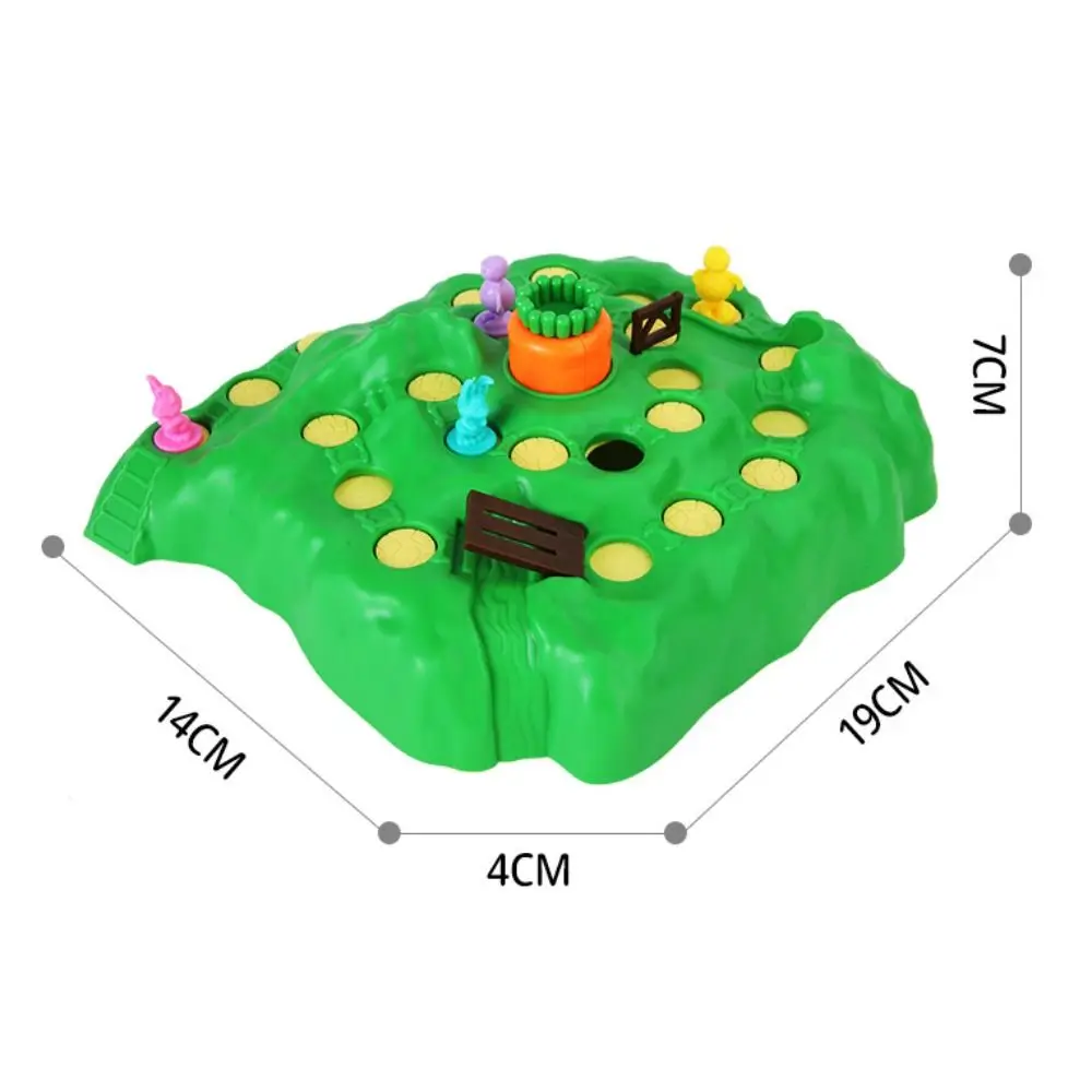 Country Competitive Trap Rabbit Trap Game Bunny Montessori Rabbit Cross Country Toy Interactive Educational Bunny Board Game