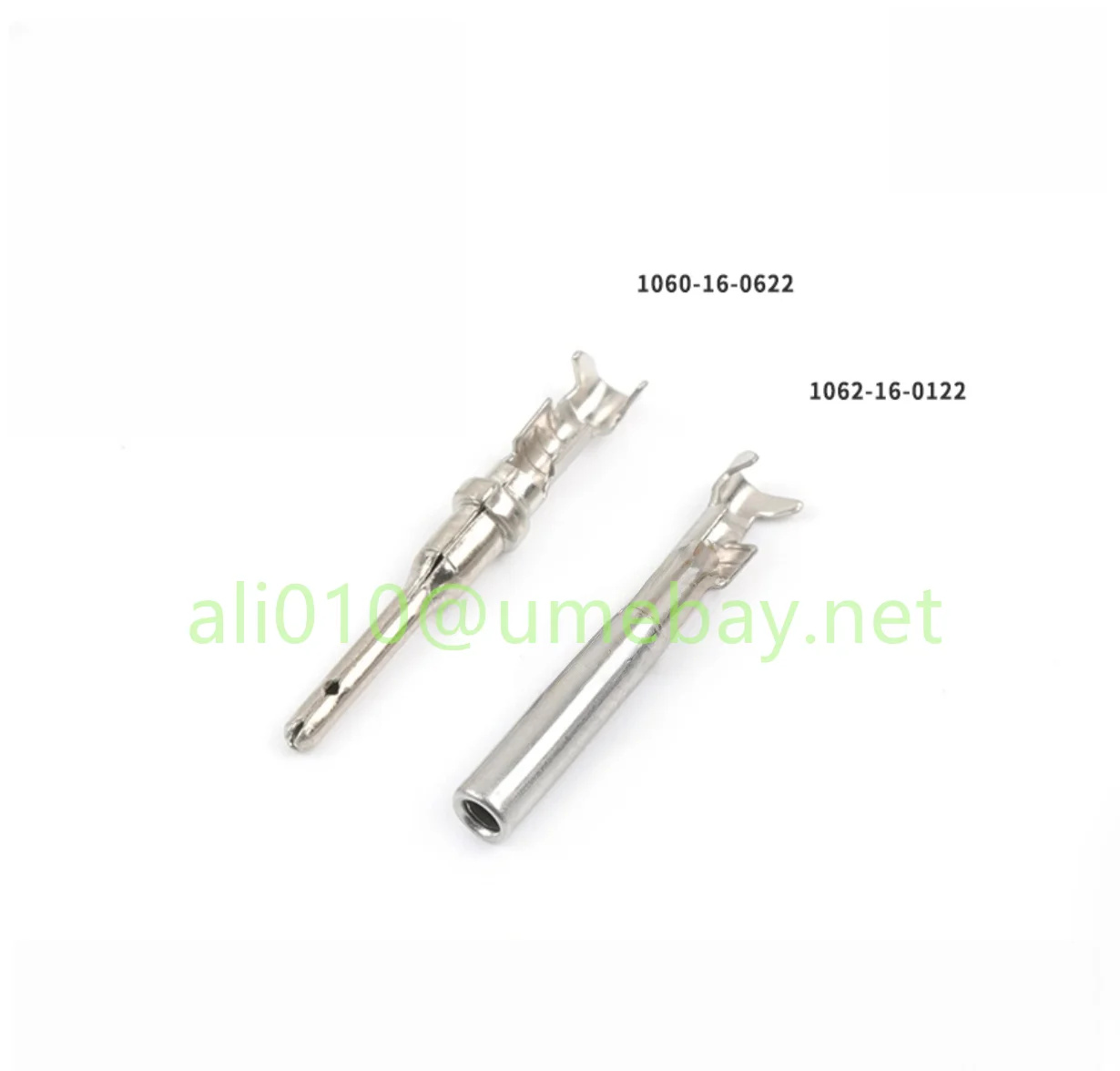 300 pieces, male and female docking terminals, small pin phosphor copper pin connectors, 1060-16-0622 1062-16-0622