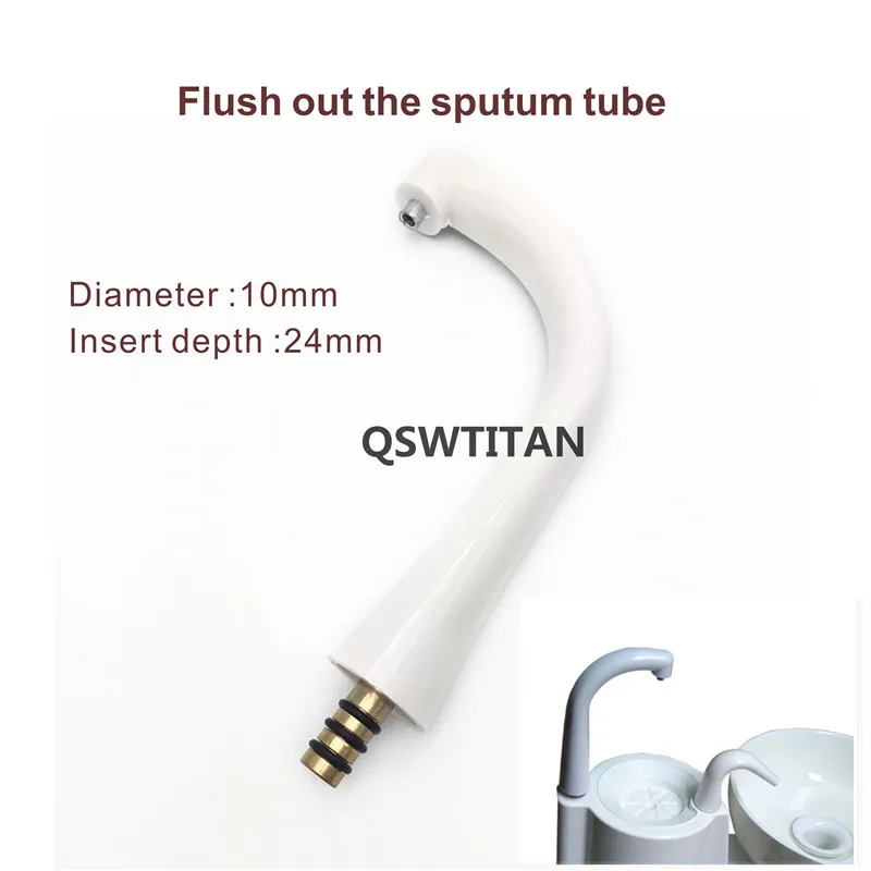 Dental Water Pipe Hose Supply Spittoon Cupping Gargle Tube dental clinic supplies