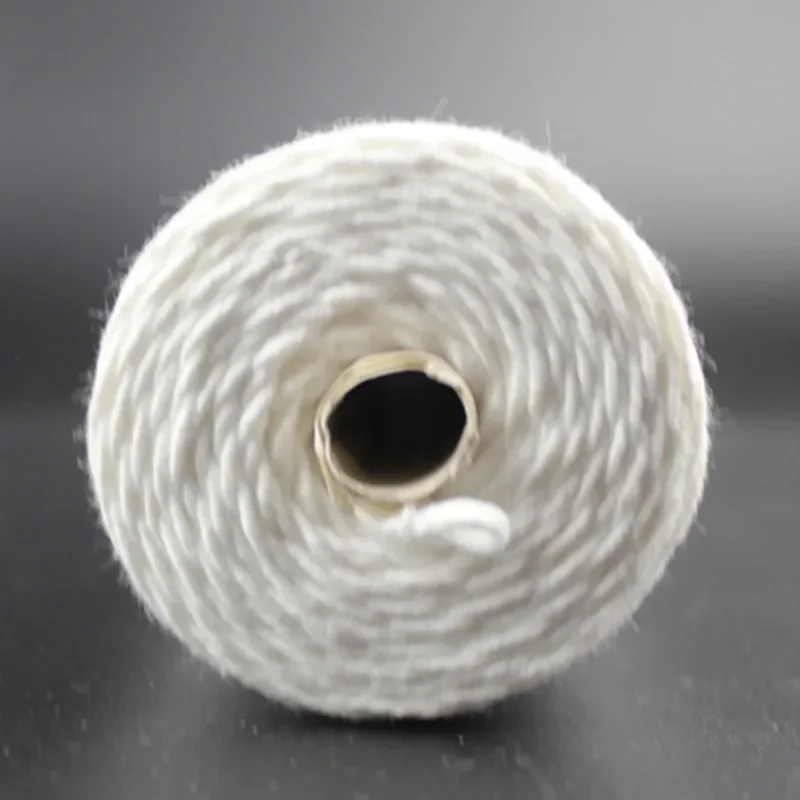 21/50 Strands 150m Tightly Woven Candle Wicks Absorbent Cotton Smokeless Scented Wax Wicks DIY Candle Making Materials