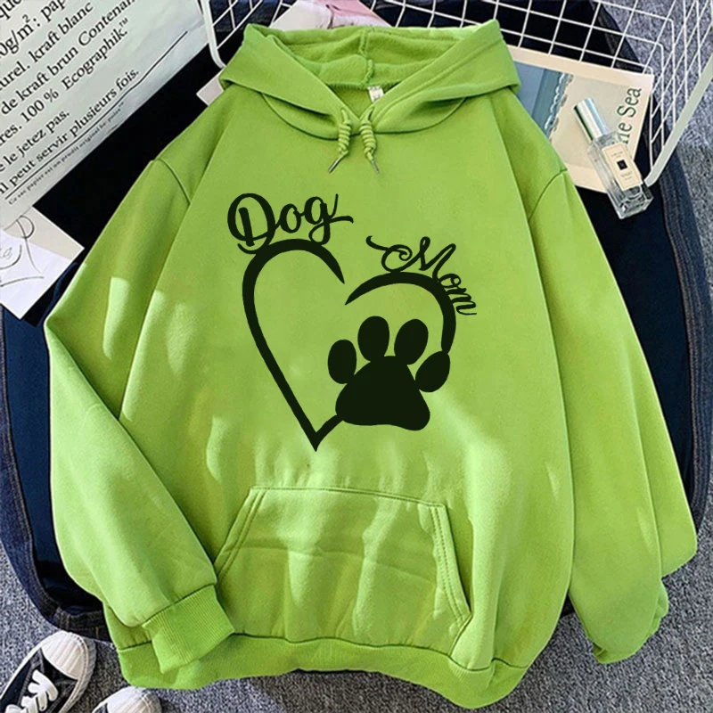 Sweat à capuche de sport à manches longues pour femme, sweat-shirt en coton, pull patte de chien, dos de chien, mode, soleil en 48 heures, nouveau