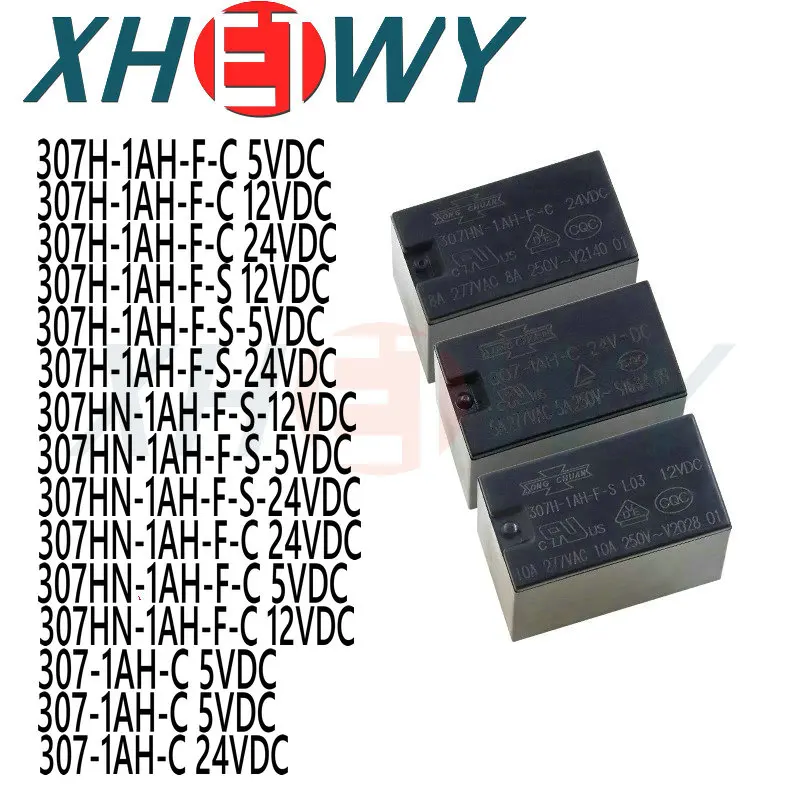 Relay 307HN 307H-1AH-F-C 5v 12v 24VDC 835-1A-B-C 307H-1AH-F-C 307H-1AH-F-S 307HN-1AH-F-C 307-1AH-C 24VDC 307H-1AH-F-C-5VDC