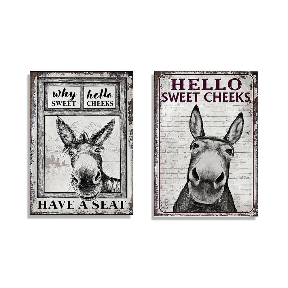 Why is your sweet cheeks have a seating funny horses, bathroom wall art, farmhouse bathroom, funny bathroom sign