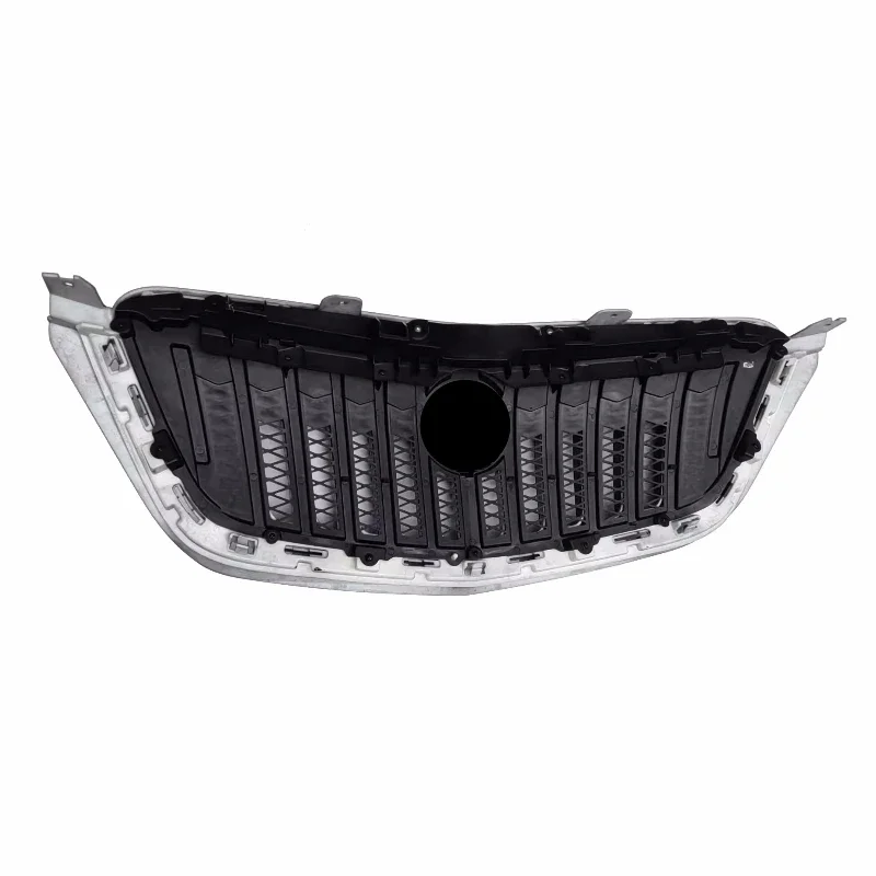 Car Front Bumper Grill For Buick Encore 2013-2015 Modified Gloss Black Mask Net Radiator Body Kit Car Accessories