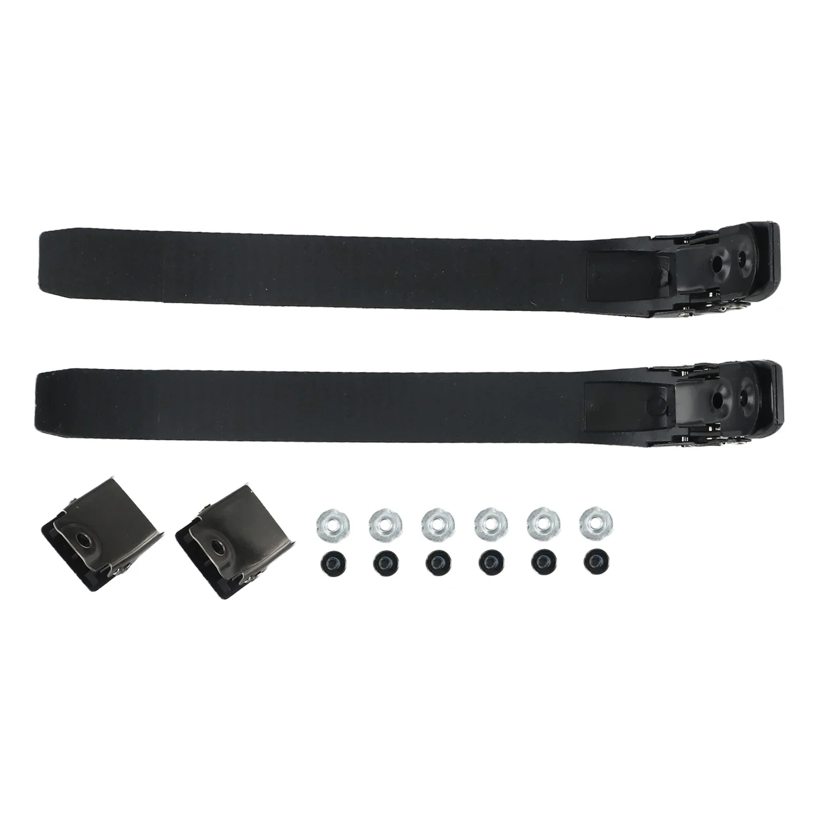 Accesorios zapatos negros correa monopatín 210*22*5mm 2 uds 30g hebilla Hockey correas de sujeción fáciles de usar Lnline