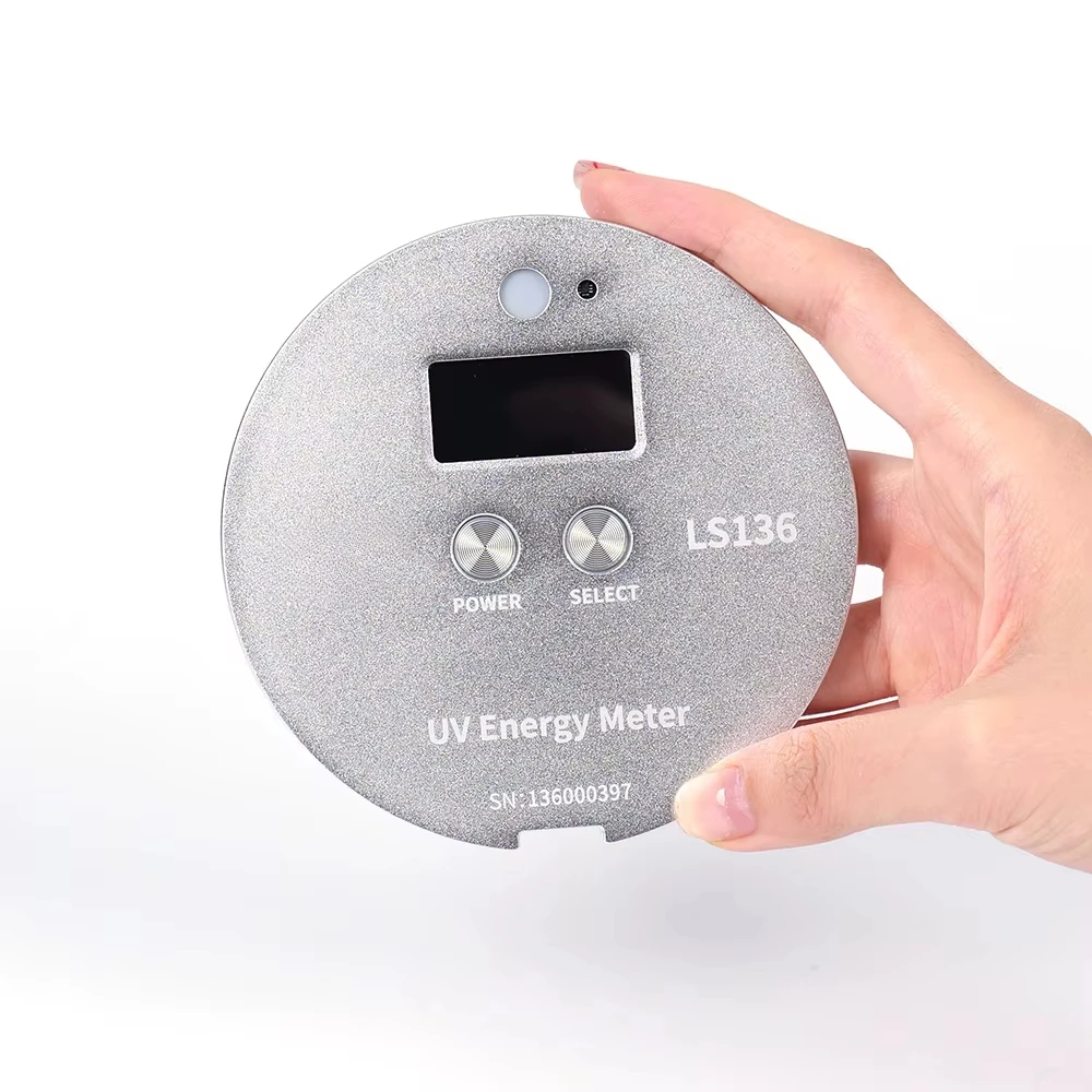 LS136 High Pressure Curing Lamp | Simple Operation UVA Intensity Sensor & UV Meter Puck for Curing Systems
