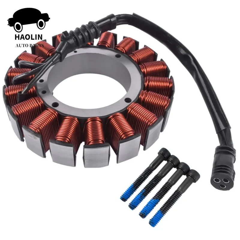 OEM 29987-06 A/B/D Stator Coil For Harley FLHR FLHP FLHTC FLHT FLHX FLRT 103 Road King Police Classic Street Glide Ultra Limited