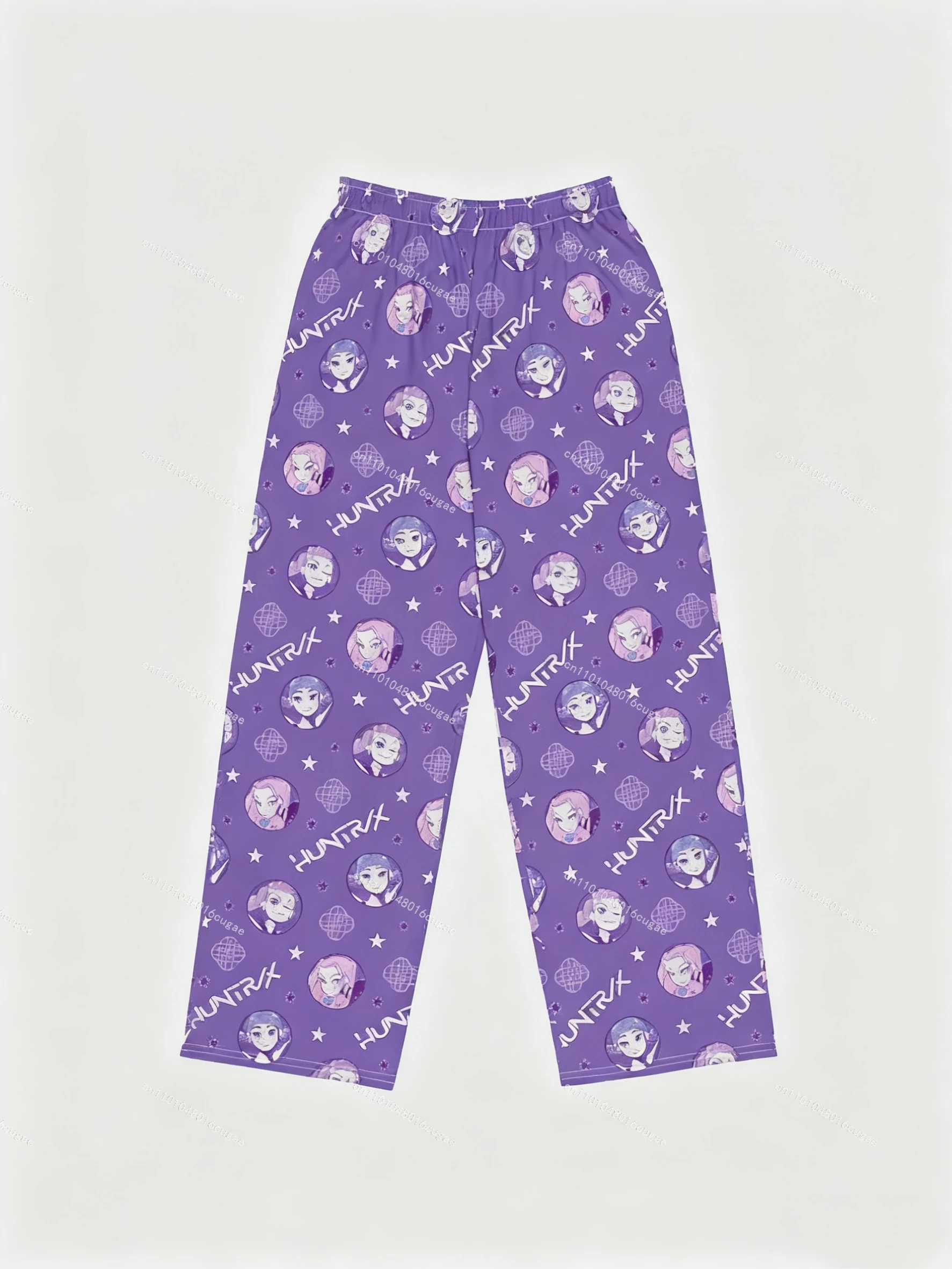 

Пижамы KPop Demon Hunters 2025 KPop Охотники на демонов с медведем и 3D принтом, повседневные модные длинные брюки для осени, модные брюки для детей и взрослых