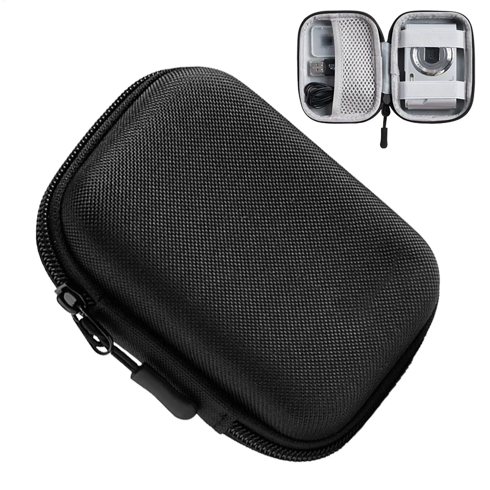 Mini Digital Camera Bag CCD Camera Storage Bag Anti-fall Protective Case Compact Carrying Pouch Shockproof Organizer Box