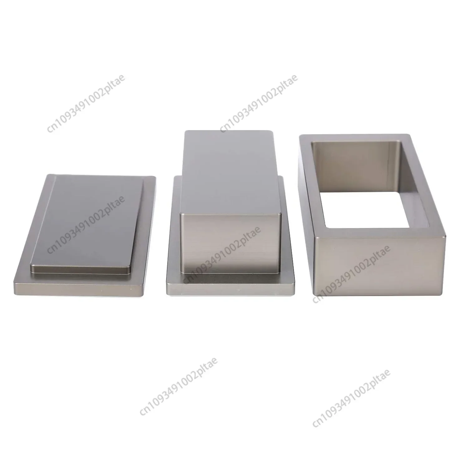 2x4 Inch Pre Press Mold Made of Food Grade 6061 Aircraft Aluminum Fit 2 Inch Width Roisn Filter Bags