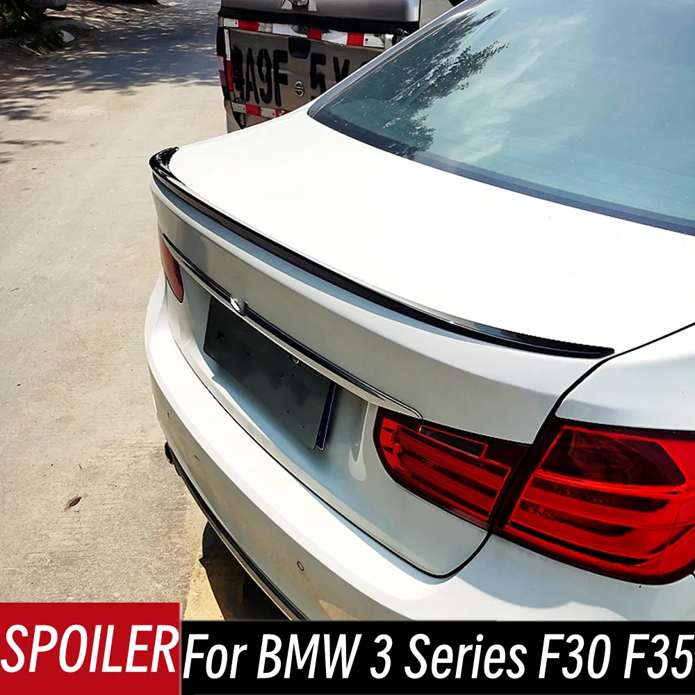 

For BMW 3 Series F30 F35 M4 320i 325i 330i 2012 13 14 15 16 17 18 19 Rear Trunk Lid Car Spoiler Wings Exterior Accessories Parts