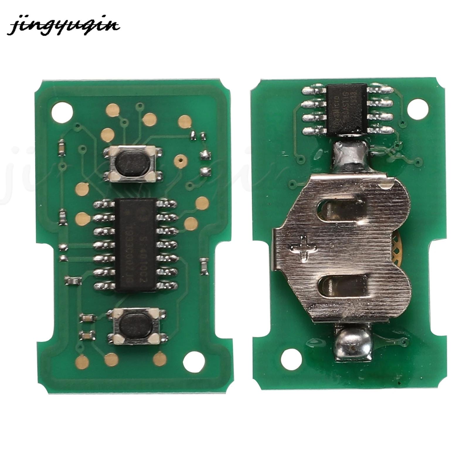 jingyuqin 2 Buttons Remote Car Key Circuit Board Fob 433.9MHz 5WK48668 For Opel Vauxhall Astra Vectra Zafira