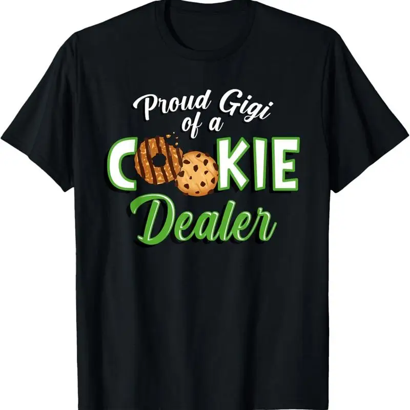 

Proud Cookie Gigi Grandma Of A Dealer T Shirt
