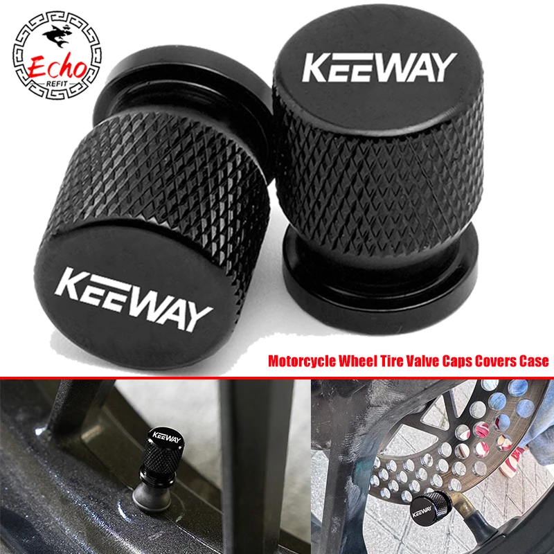 For Keeway Hurricane 50 Vieste 300 Zahara Cityblade K-Light Superlight RKR RKV RKF 125 RKS 150 Motorcycle Wheel Tire Valve Caps