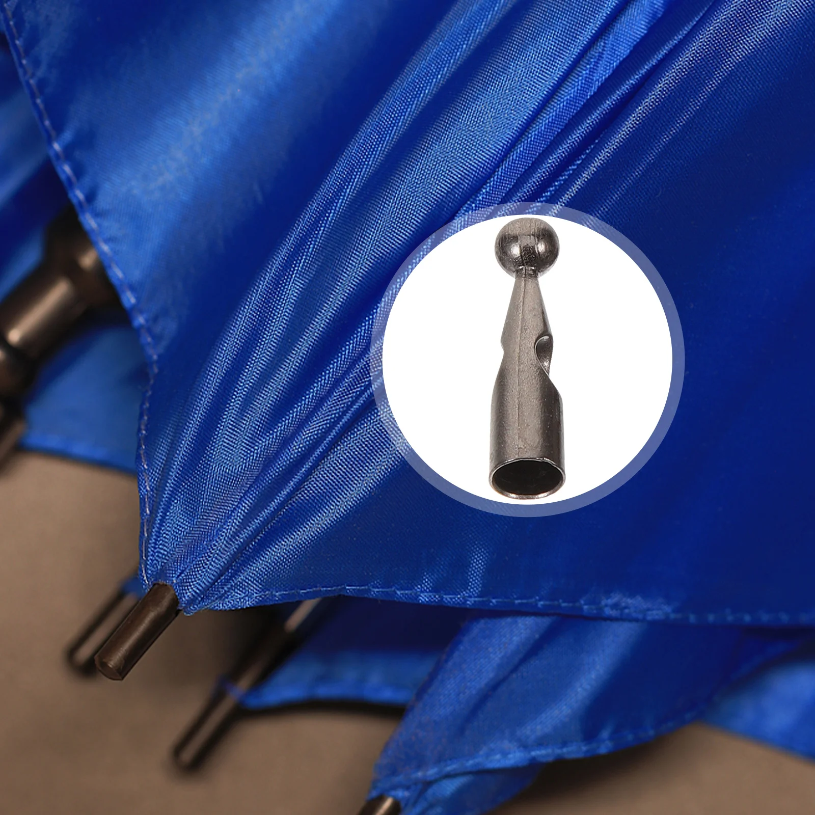 

10 Pcs Umbrella Accessories Repairing Tail Beads Small for Convenient Folding Foldable Component Bone Covers