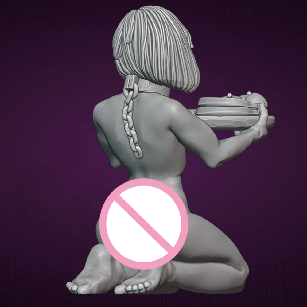 1/24 NSFW Niewolnicy Seksowna Figurka Żywiczna Zabawka Niemalowana Lalka GK Niezmontowana Druk 3D Składana Miniaturowa Statuetka Zabawka