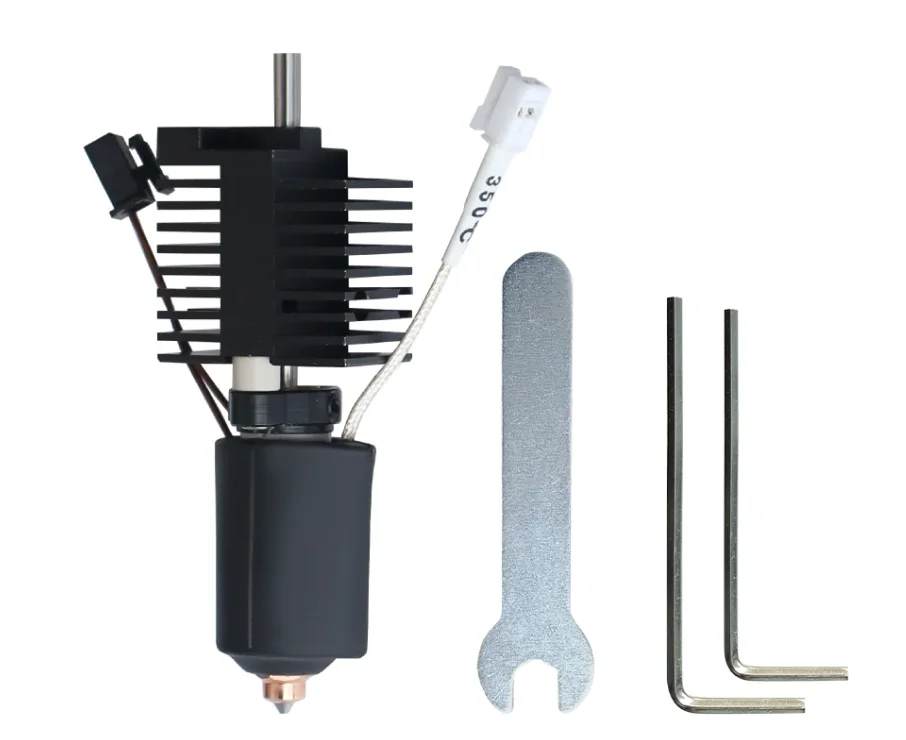 For Creality K2 Plus Ceramic Heating Block Hotend Kit High Temperature Resistance and High Quality with High Flow 0.4mm Nozzle