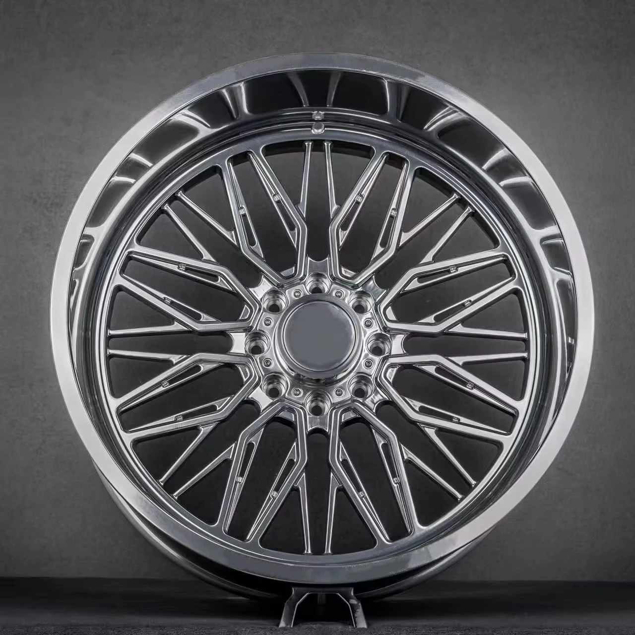 

19 Inch 20 Inch Hyper Silver Milling Face Passenger Car Aluminum Rims Alloy Wheel