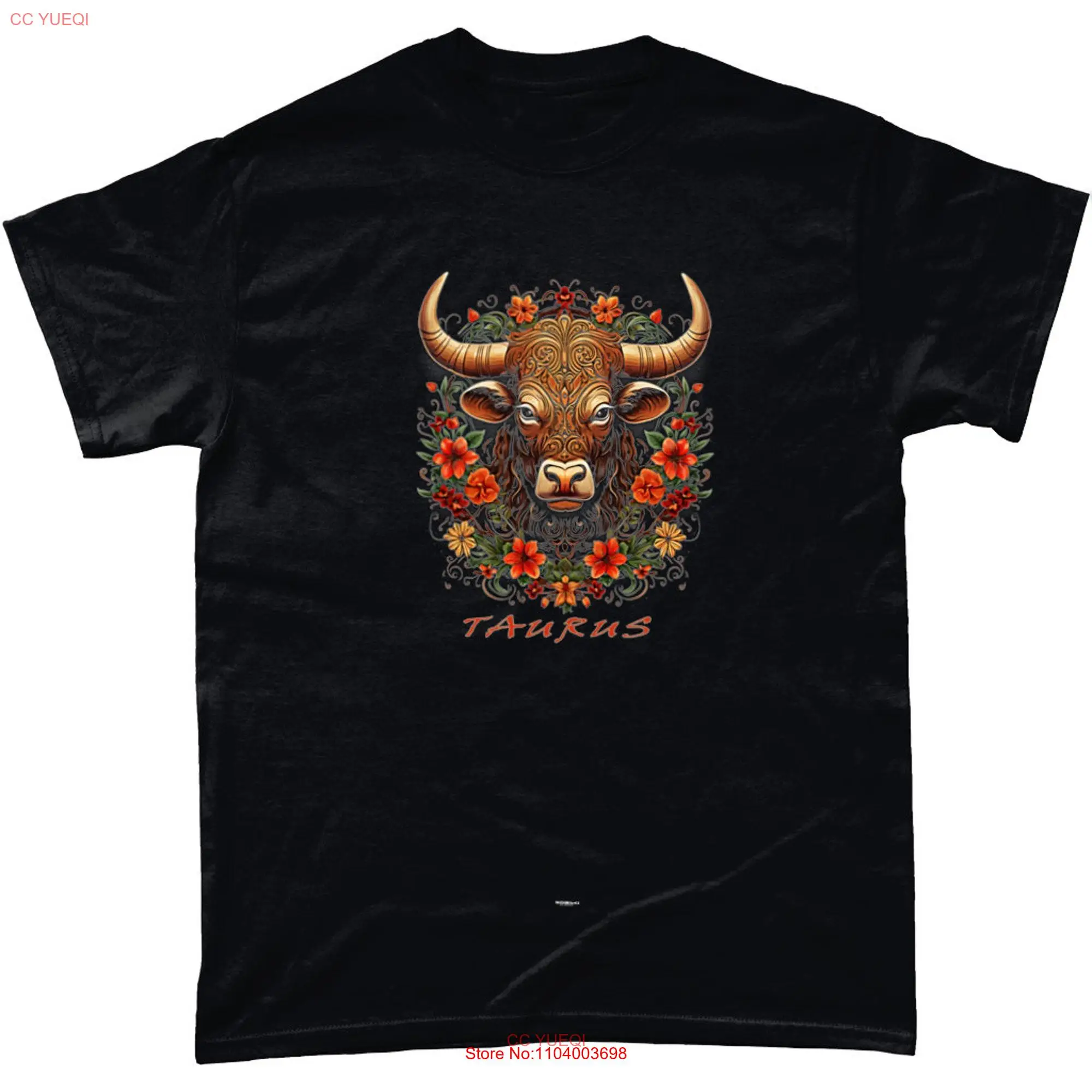 TAURUS T SHIRT Experience the artistry of Robski with our Zodiac This is unique masterpiece long or short sleeves