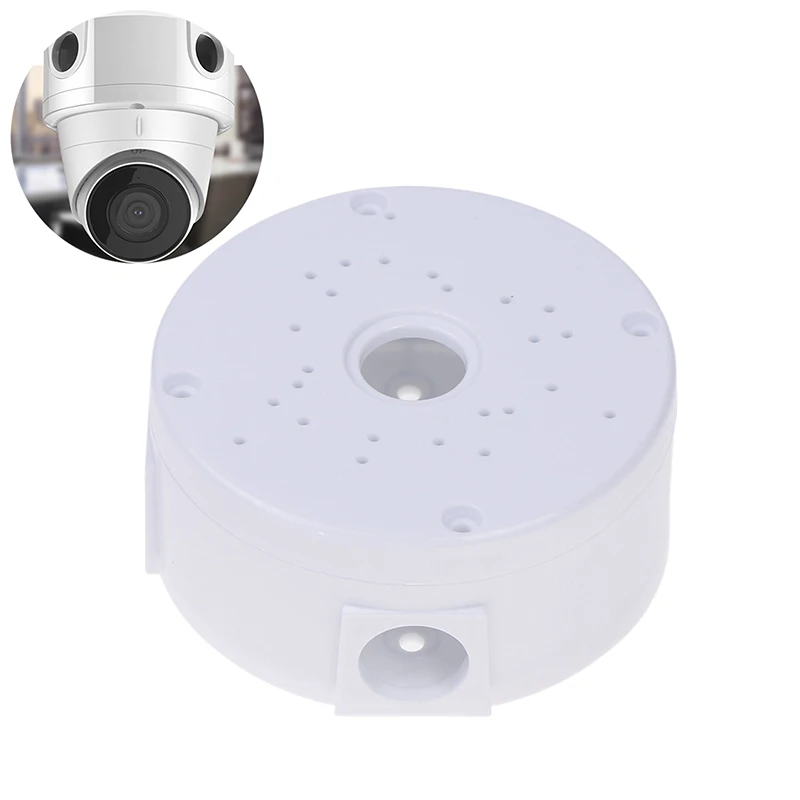 Waterproof Dome/IP Camera Junction Box: Plastic, Deep Base, For Surveillance Camera Mounting