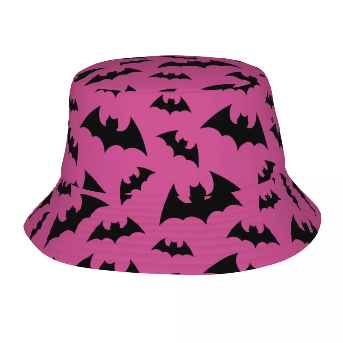 Beach Hatwear Bats Happy Halloween Bucket Hats Style Men Women Hot Sun Hats Bob Hat Foldable Fishing Hats Outdoor