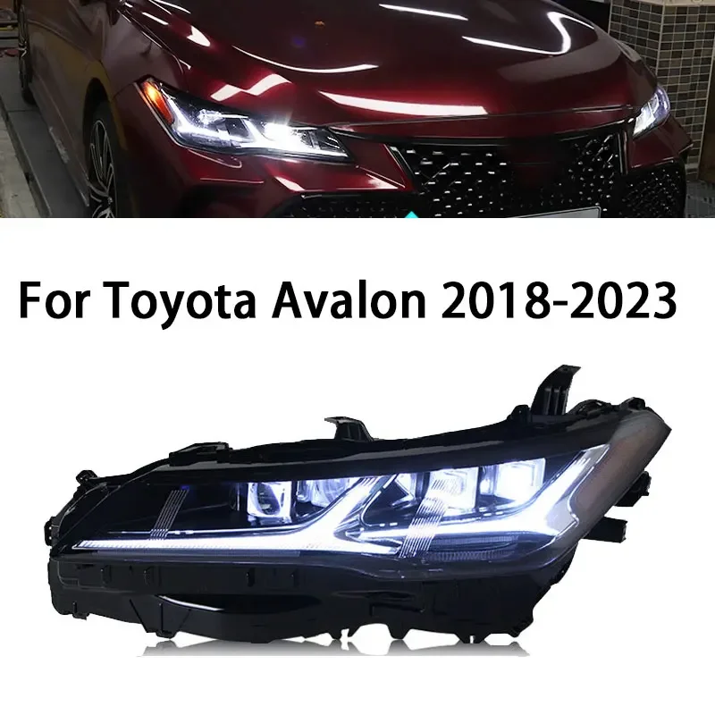 car bupmer head light for Toyota Avalon headlight LED 2018~2023 car accessories DRL fog for avalon headlamp