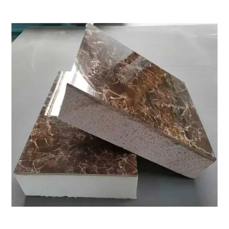 Thermal Insulation and Decoration of Fireproof Materials Integrated Plate Exterior Wall Decoration and Insulation Board