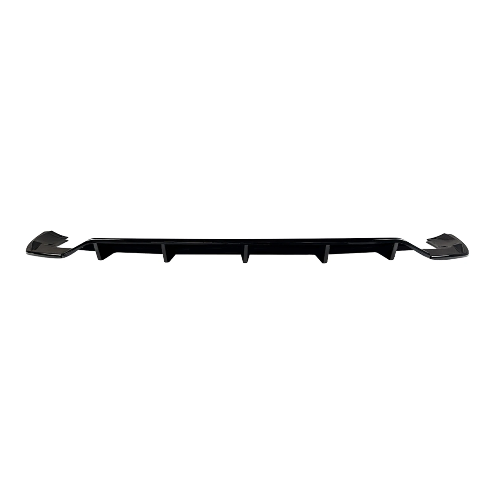 Rear Bumper Diffuser Spoiler Lip For Audi Q5 FY Sline 2018-2020 S-Line Gloss Black/Carbon Fiber Look Tail Boot Splitter Guard