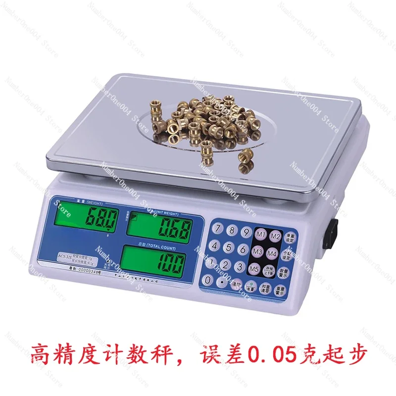 

Counting Scale ACS-30JS Hengxin Electronic Scale 30kg/1g Industrial Weighing Point Electronic Weighing Table Scale