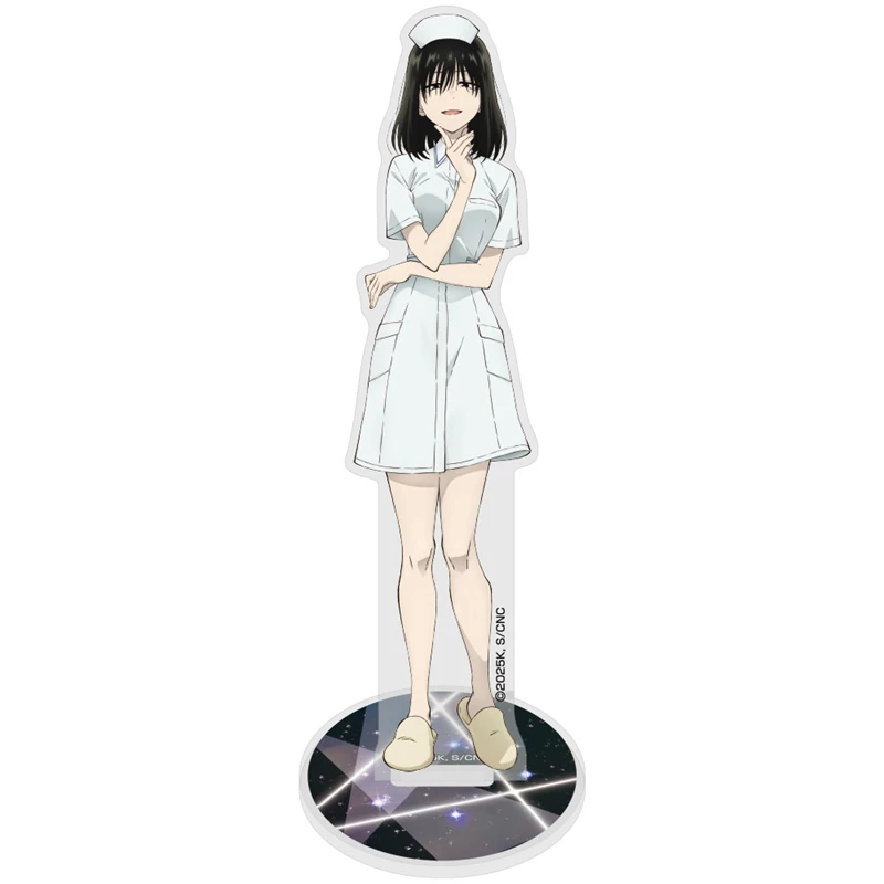 Yofukashi no Uta نداء الليل أنيمي الاكريليك حامل تأثيري ناناكوسا نازونا ياموري كو أرقام سطح المكتب جمع الهدايا 15 سنتيمتر #3