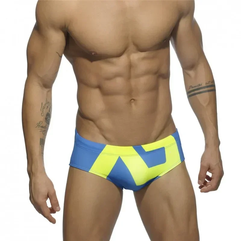 

Men's Sexy Summer Beach Short Low Wait Swimming Briefs Swimwear Surf Jammer Surfing Trunks Beach Wear Swimsuit Beach Boxer Brief