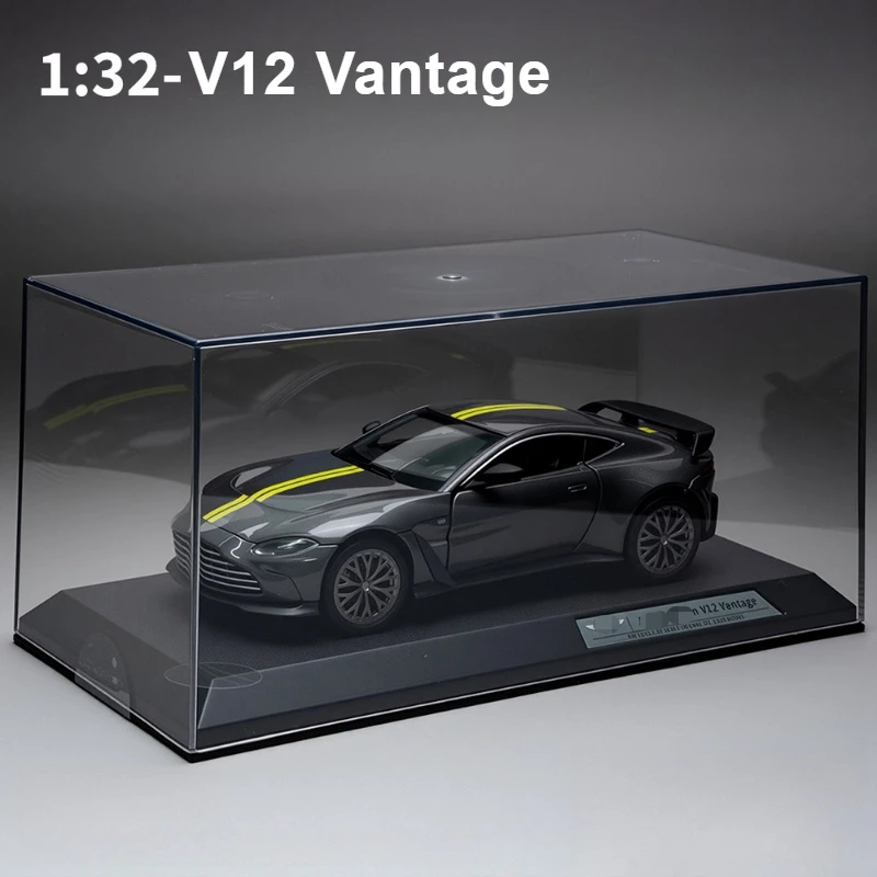 

Масштабная модель спортивного автомобиля 1:32 V12 Vantage из сплава, коллекционная, для декора, игрушка для детей, подарок