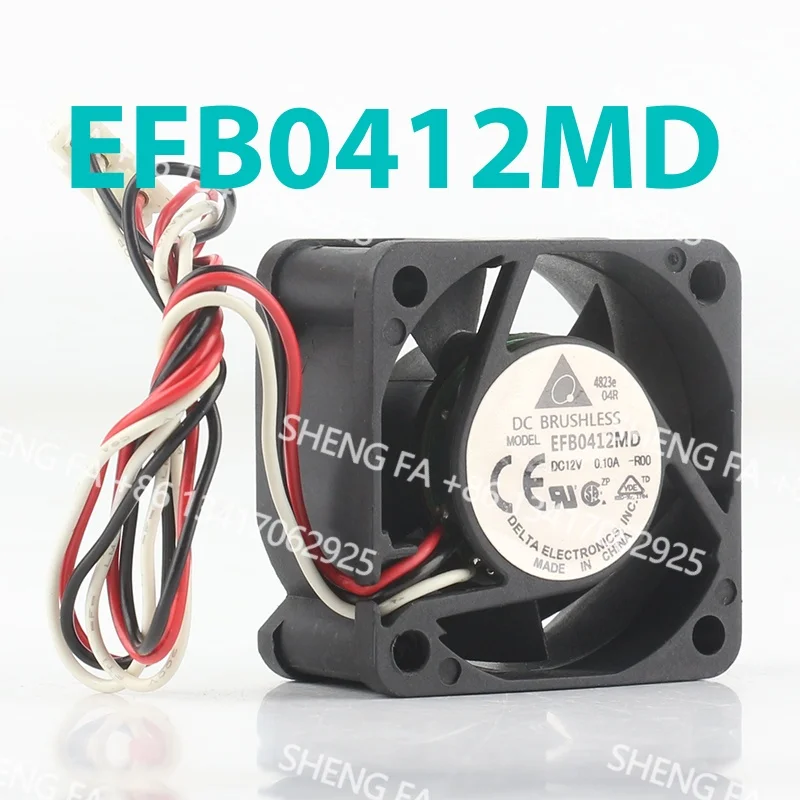 Cooling Fan EFB0412MD-R00-TD Delta 5V 24V 48V DC 12V 0.10A AC EC 4020 40X40X20MM 4CM Shutdown Alarm Ball Bearing Switch Inverter