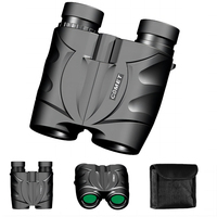 8X30 Compact Binoculars for Adults and Kids 20mm Large Eyepiece Waterproof Binocular Easy Focus Telescope HD for Hunting Travel