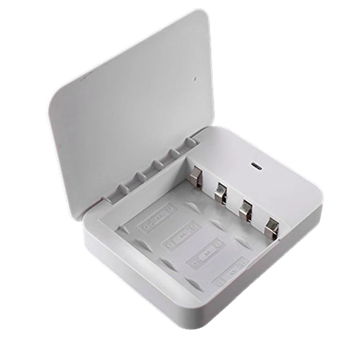 Portátil usb power bank carregador de bateria caixa embalagem externa carregador de bateria carregador de emergência 4x aa para raro