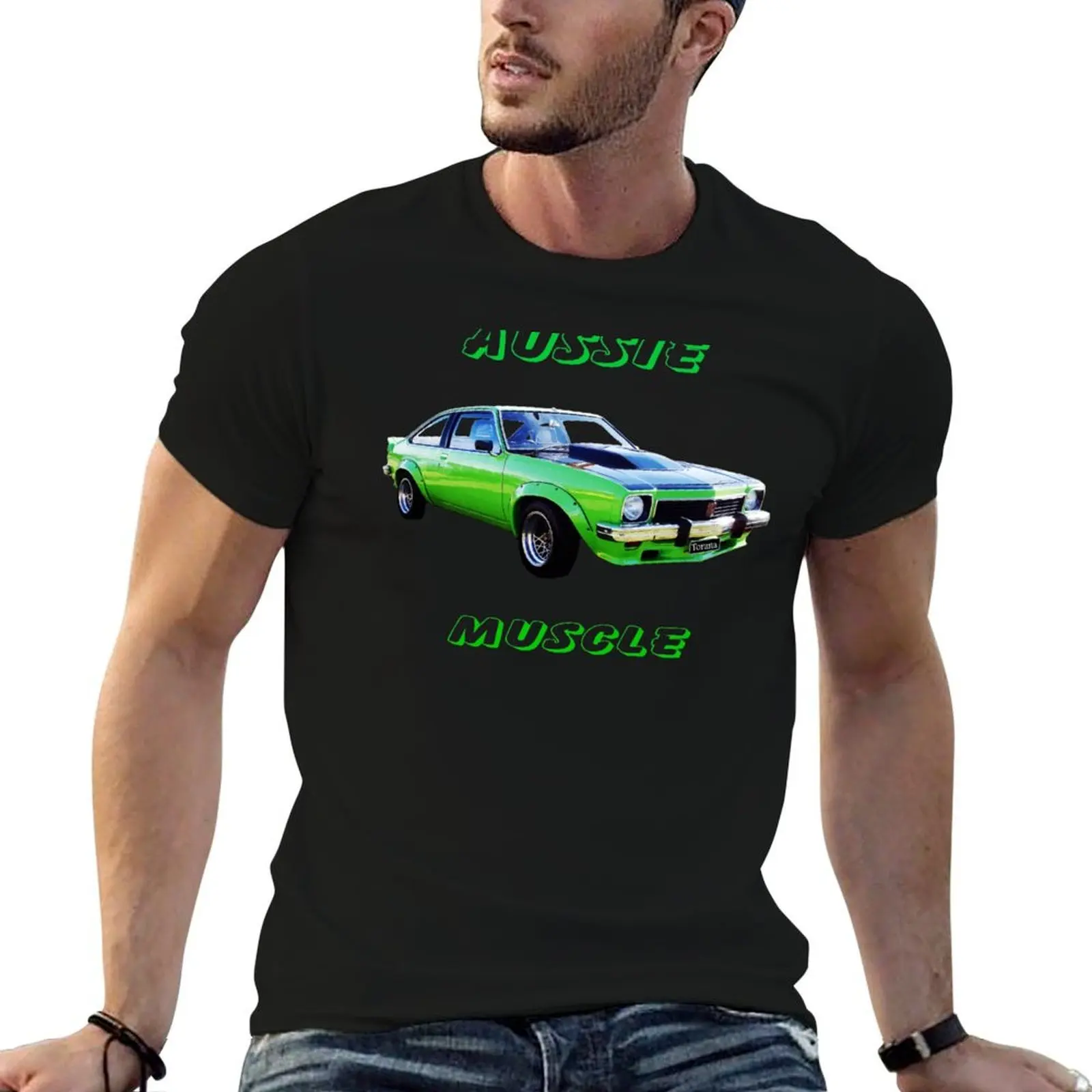 

t SS shirt Muscle high man 100% t shirts cotton T-Shirt t Torana designer quality Aussie shirts cotton