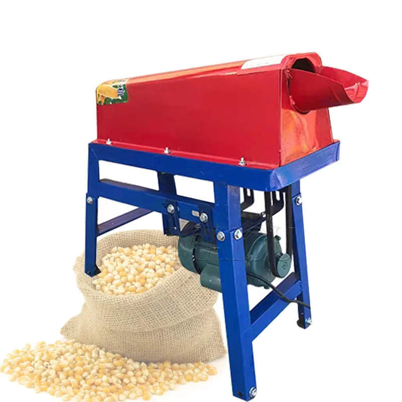 Electric Large Caliber Double Cylinder Electric Corn Sheller Corn Thresher