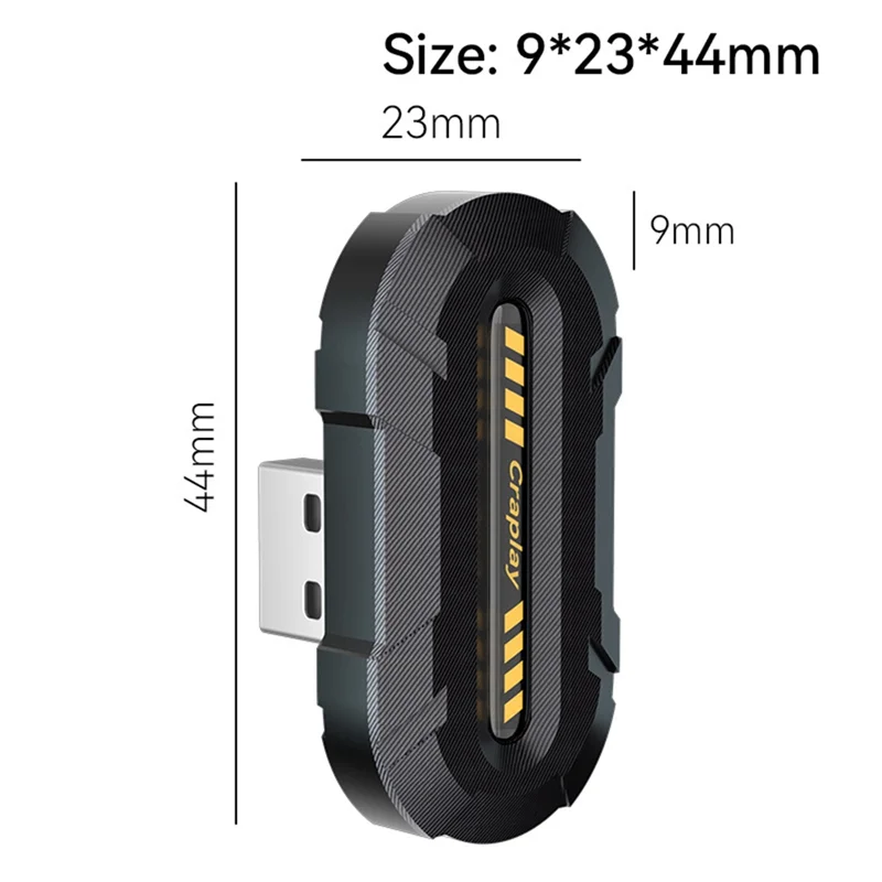 【Winkel nu】USB 2-in-1 draadloze Carplay Android-adapter Draadloze adapter Auto-adapter Bedraad Converteren naar Android Auto Wireless Box