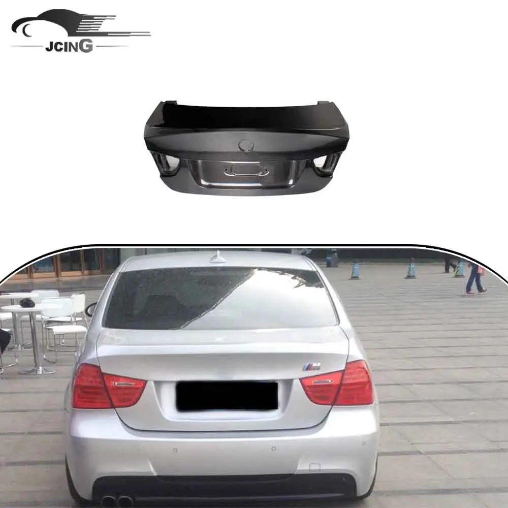 

carbon fiber rear spoiler wing trunk lid for BMW E90 LCI CSL body kit 2009 - 2012