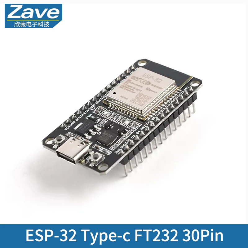ESP32 WiFi Bluetooth Entwicklungsboard Typ-C Micro USB CP2102 CH340C 30-Pin 38-Pin Dual-Core MCU Modul